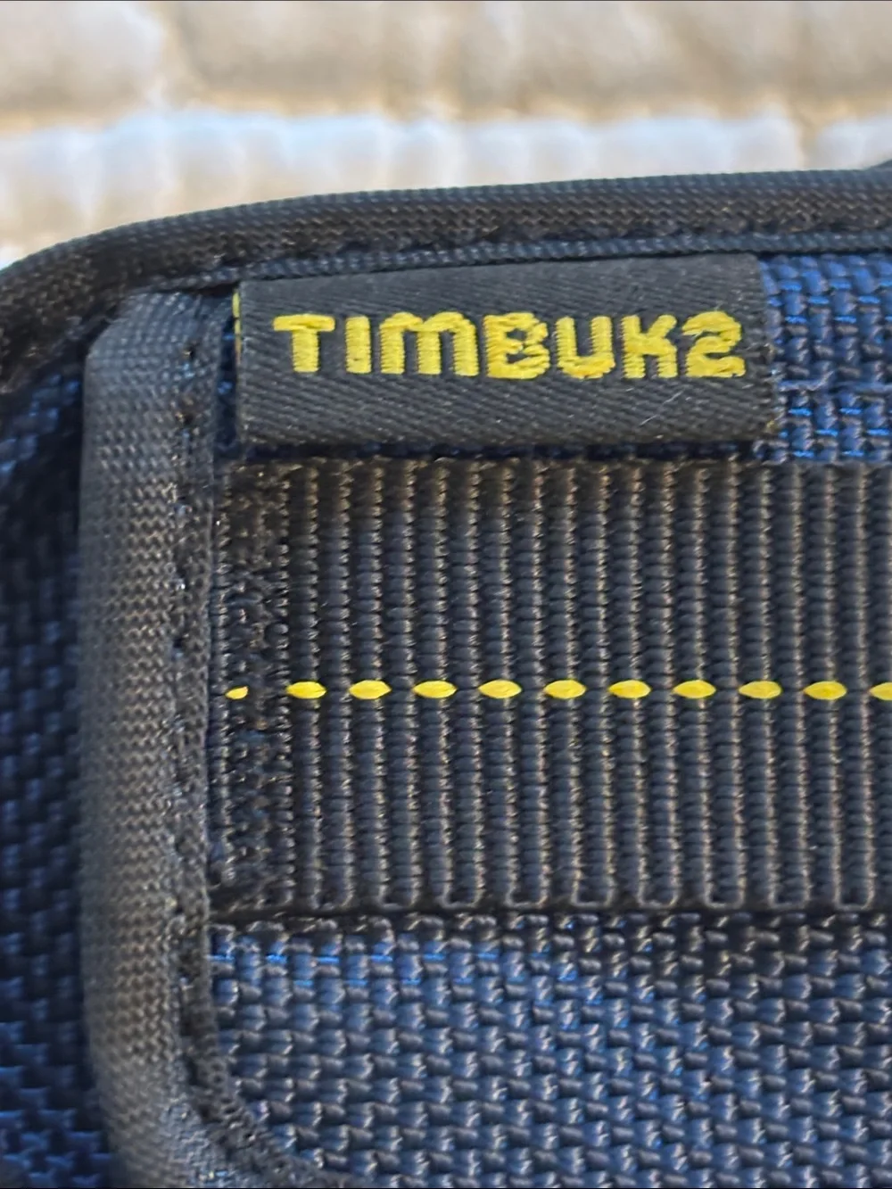 Timbuk2 Dark Blue Holster with Velcro Strap Loop